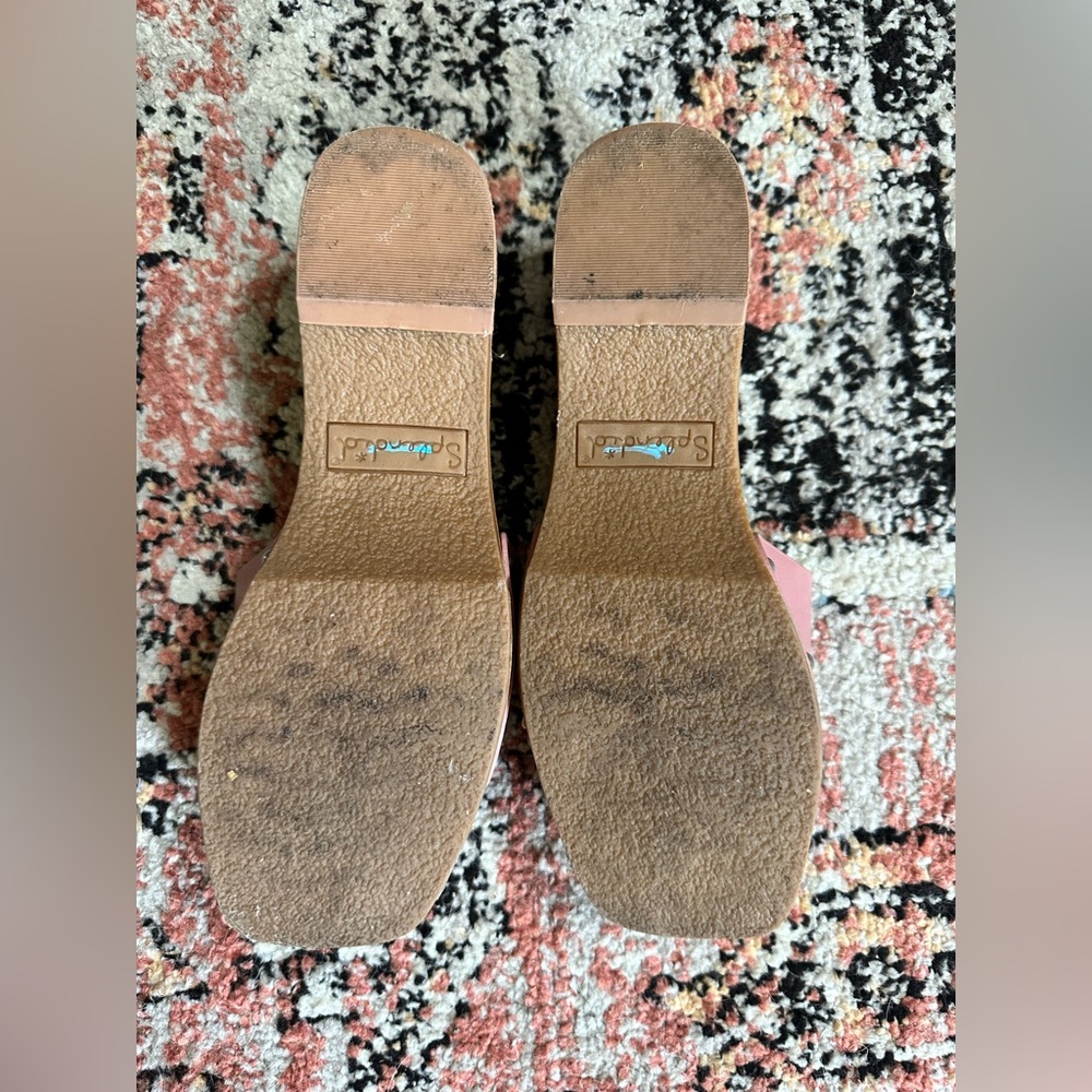 Splendid Brexlee square toe Platform Clogs 9.5 - image 14